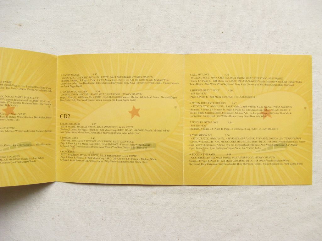 CD Led Zeppelin Tribute. The Ultimate Tribute to Led Zeppelin. 2CD. 2008. - фото фото фото 4