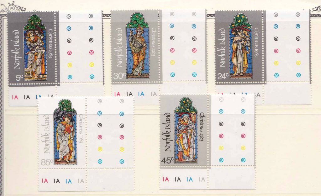 NM Норфолк 1983 г MNH - Рождество - фото фото фото 0