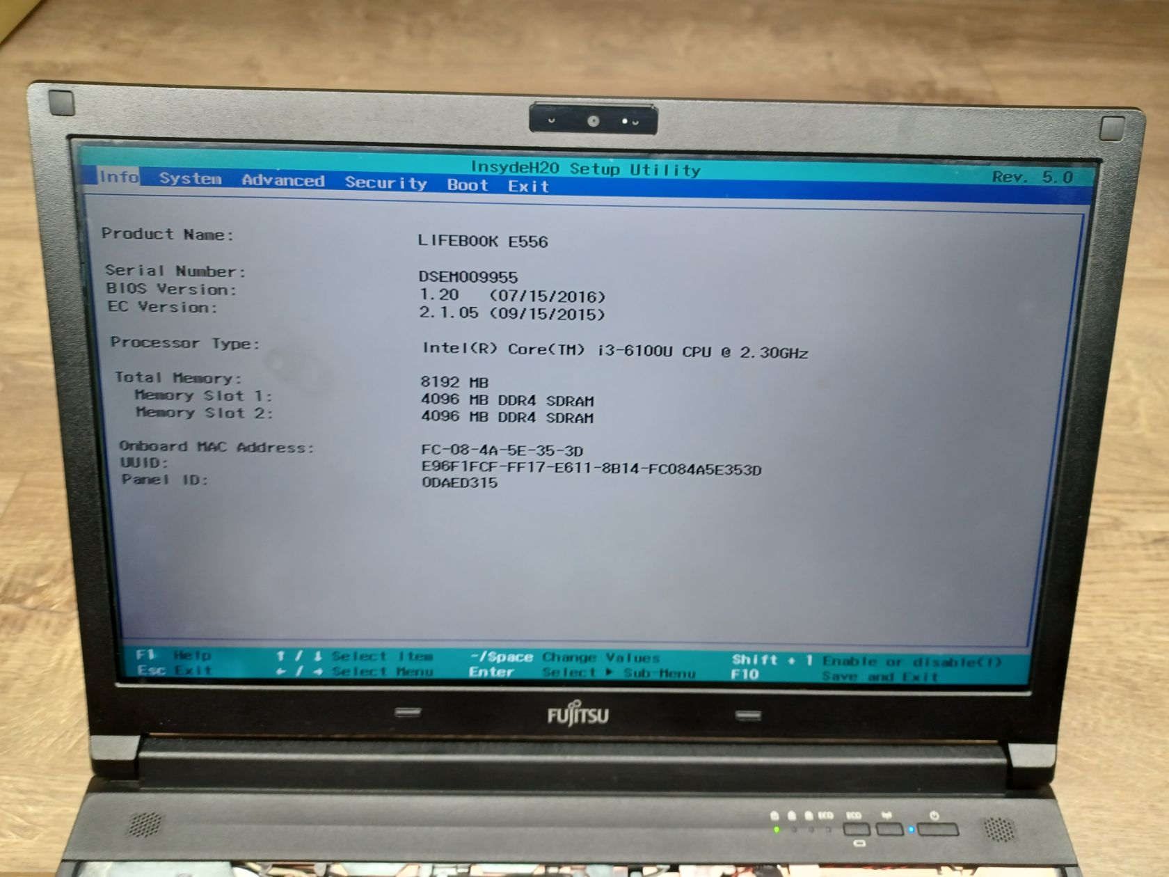 Ноутбук Fujitsu Lifebook E556 №26_22 - фото фото фото 3