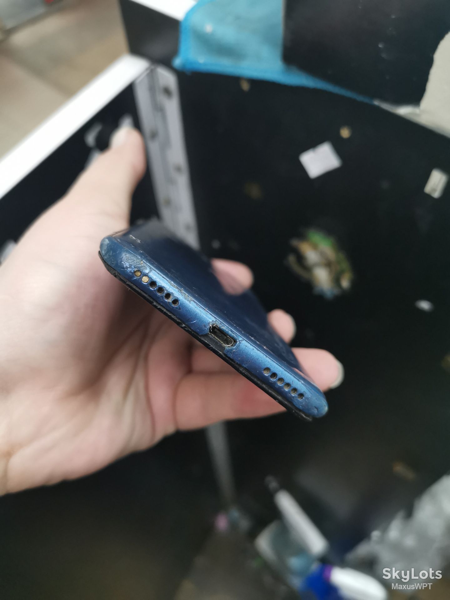 #292 Sklad huawei  Y6 2019 blue - фото фото фото 3