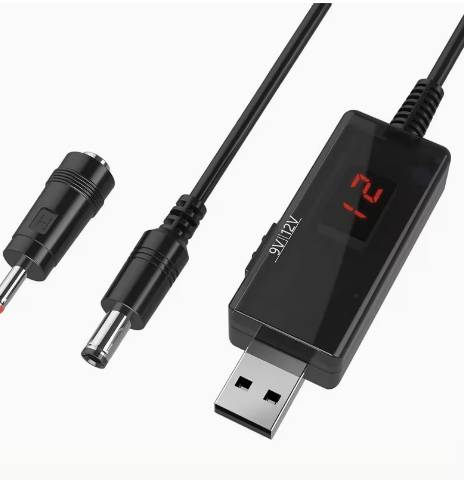 Кабель для роутера від повербанка на 9V та 12V - фото фото фото 6