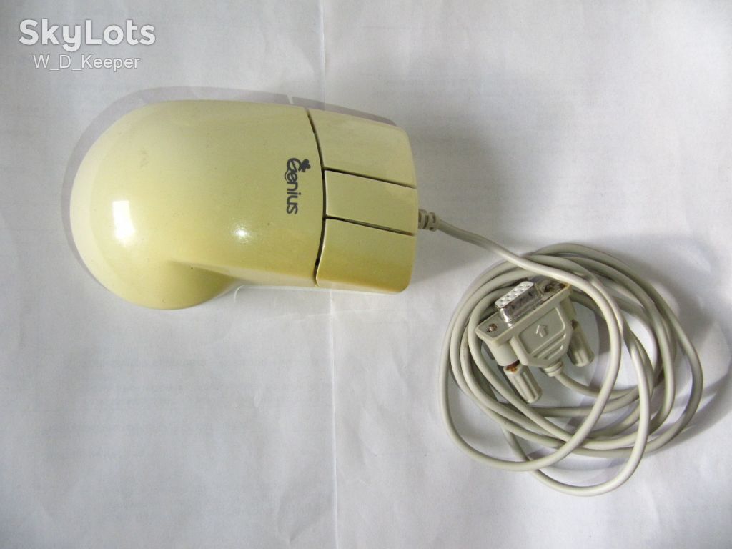 Genius Mouse 3 COM, початок 90х, класика - фото фото фото 1