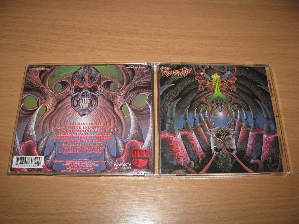 MONSTROSITY - Imperial Doom      (1992 Nuclear Blast 1st press,USA) - фото фото фото 0