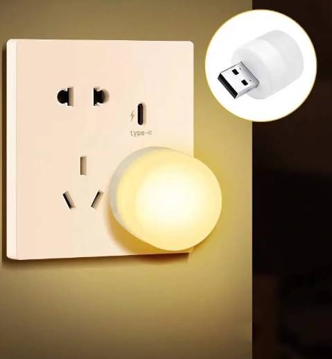 USB-лампа міні юсб ліхтарик, світильник для Power Bank нічник USB Білий - фото фото фото 5