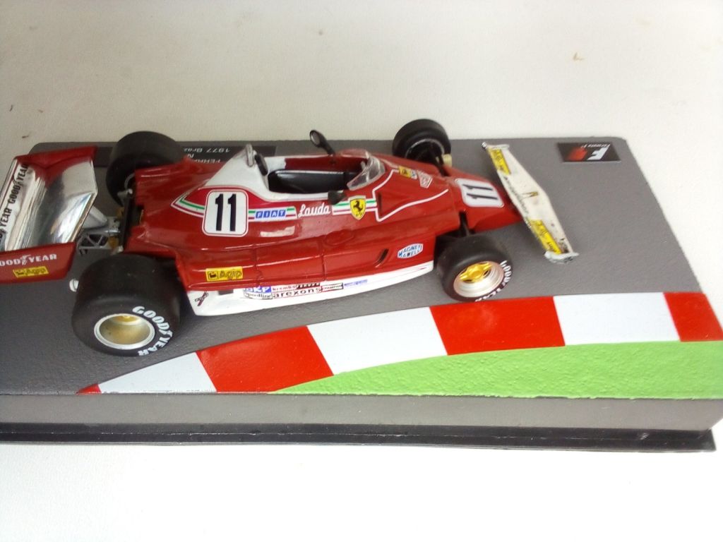 F1 Ferrari 312 T2-1977 Niki Lauda. Brazilian Grand Prix 1:43 - фото фото фото 1