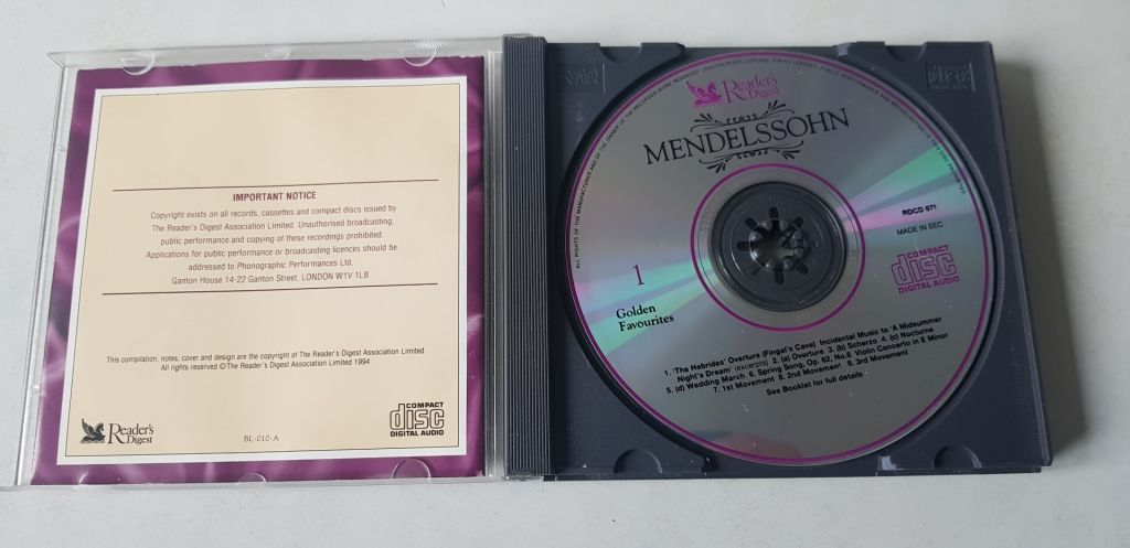Mendelssohn 3CD фірмовий - фото фото фото 2