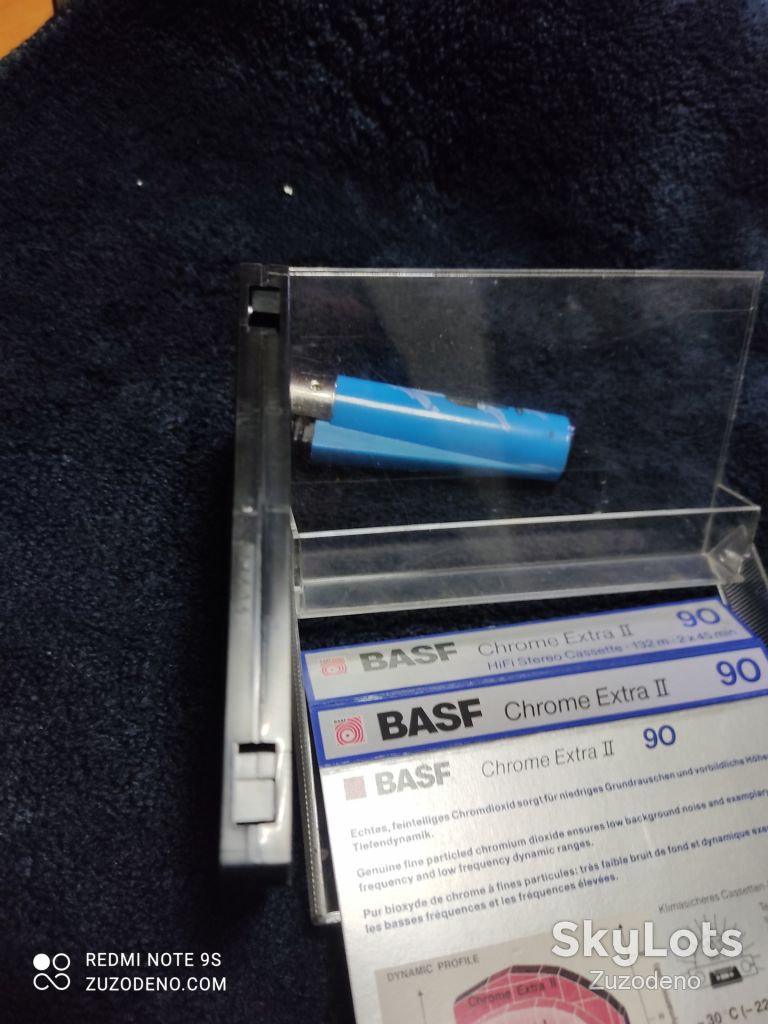 Б/У Аудио кассета BASF Chrome Extra II 90 - фото фото фото 2