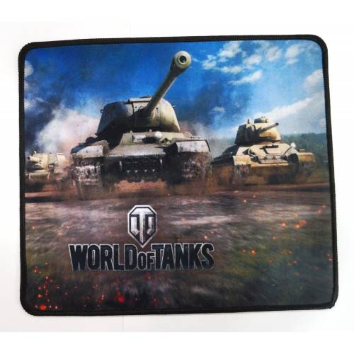Геймерский коврик World of Tanks с красочным принтом 29х25 см - фото фото фото 4