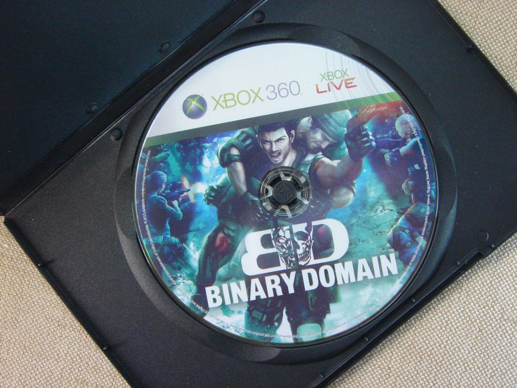 Гра DVD на XBOX 360. Binary Domain RU - фото фото фото 1