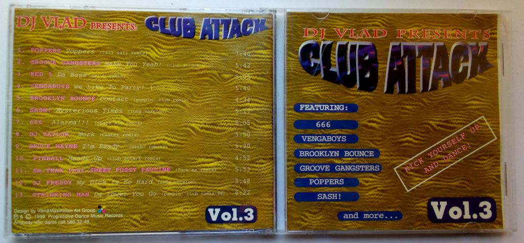 DJ Vlad Presents - Club Attack 1999 - фото фото фото 0