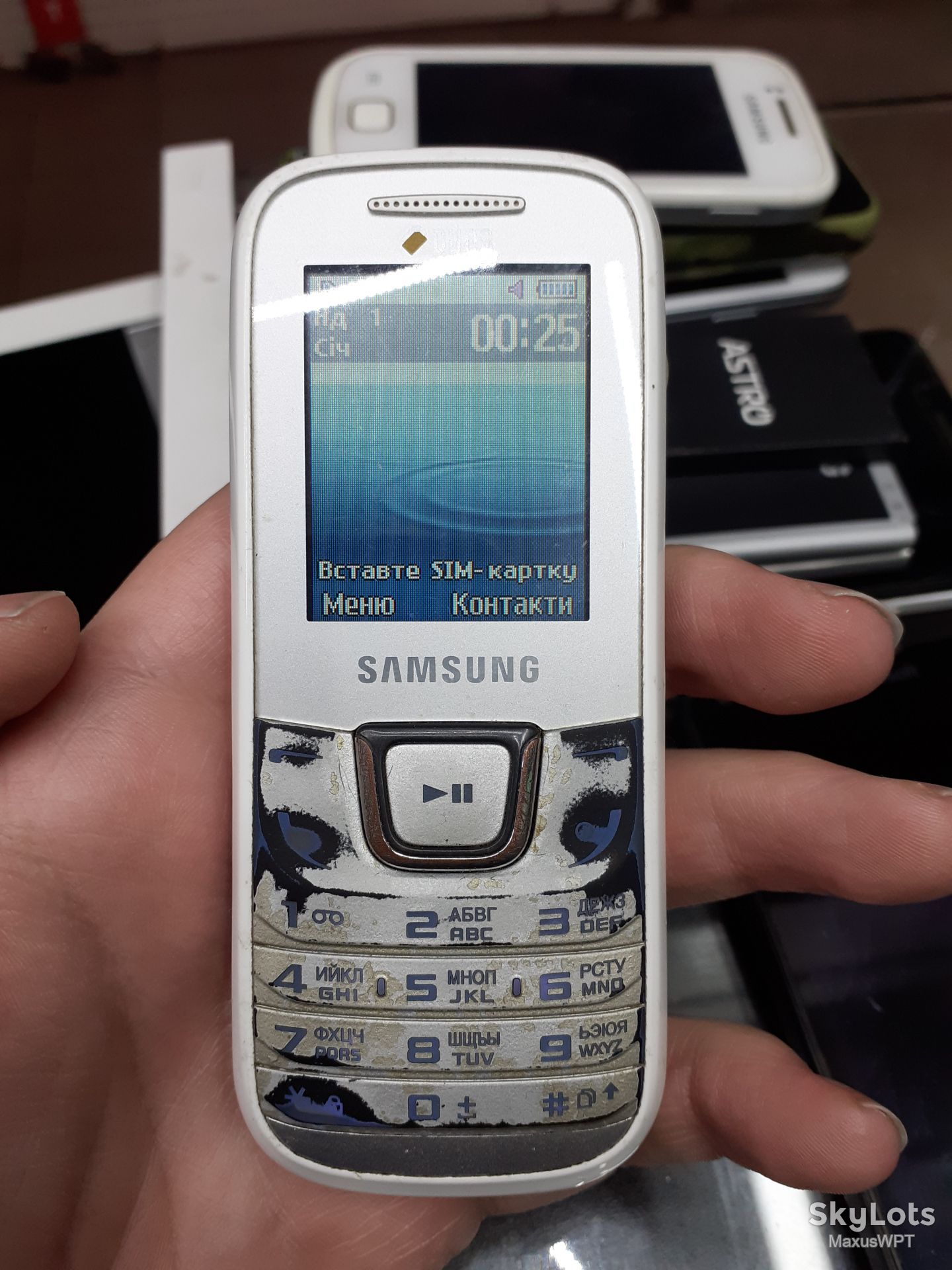 телефон Samsung E1282T White - фото фото фото 0