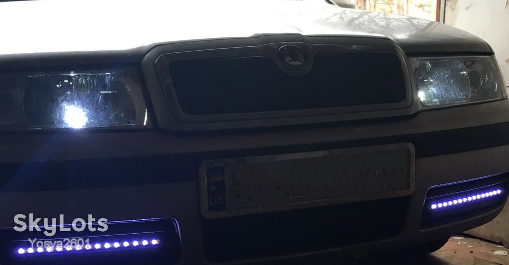 2шт ДХО     (DRL) денні ходові вогні 30см світлодіодні стрічки 12V - фото фото фото 4