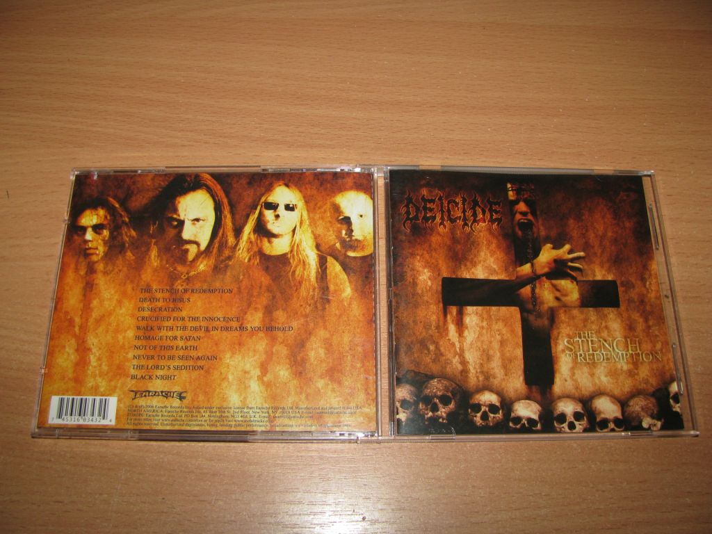 DEICIDE - The Stench Of Redemption  (2006 Earache 1st press USA) - фото фото фото 0