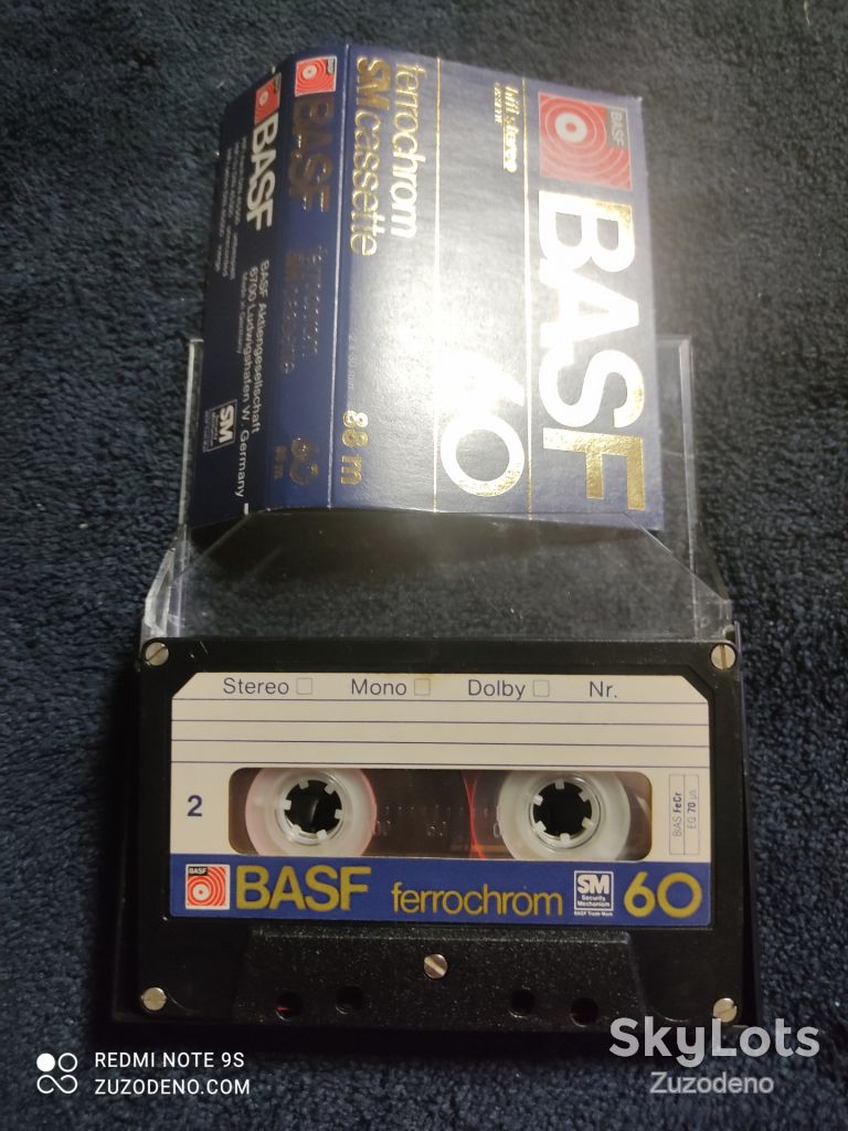 S/F Аудио кассета BASF  Ferrochrom SM cassette 60 - фото фото фото 1