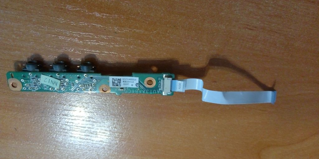 Плата звуковых выходов HP Pavilion dv6 daut3aab6 - фото фото фото 1