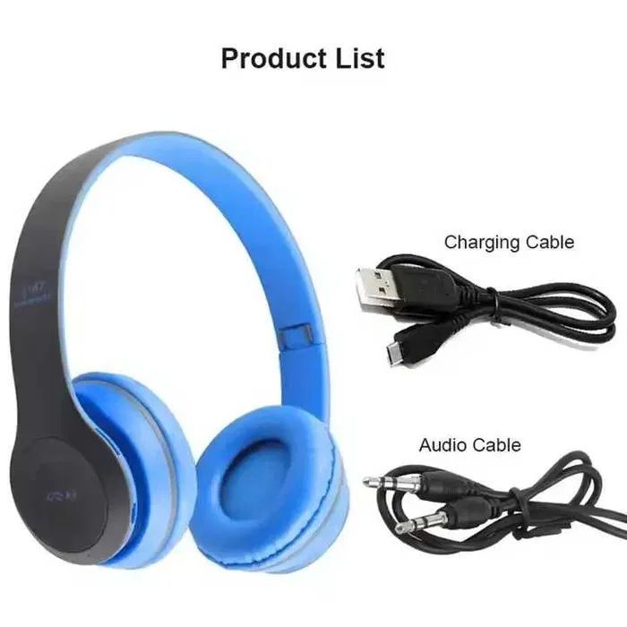 Wireless P 47 Bluetooth, MP3 - фото фото фото 4