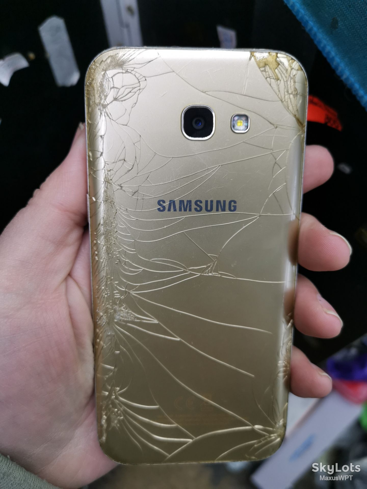 #357 Sklad Samsung A520 A5 gold - фото фото фото 1