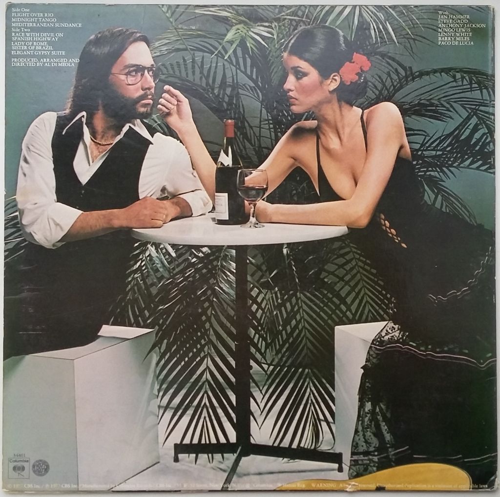 AL DI MEOLA Elegant Gypsy LP EX-/VG++ - фото фото фото 1