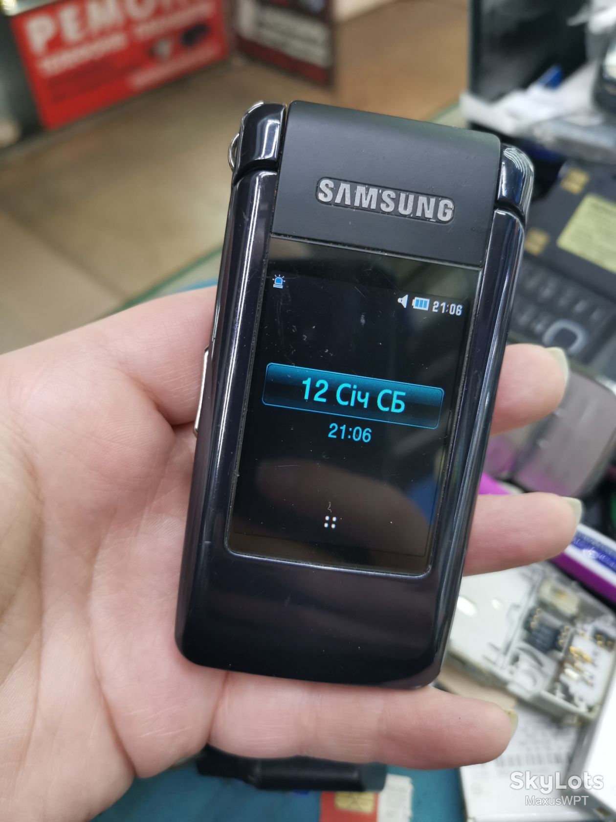 #2248 sklad Samsung sgh G400 dark blue - фото фото фото 1