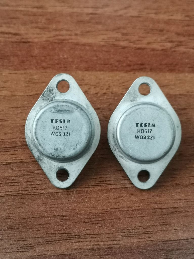 Транзистор KD617 Tesla - фото фото фото 1