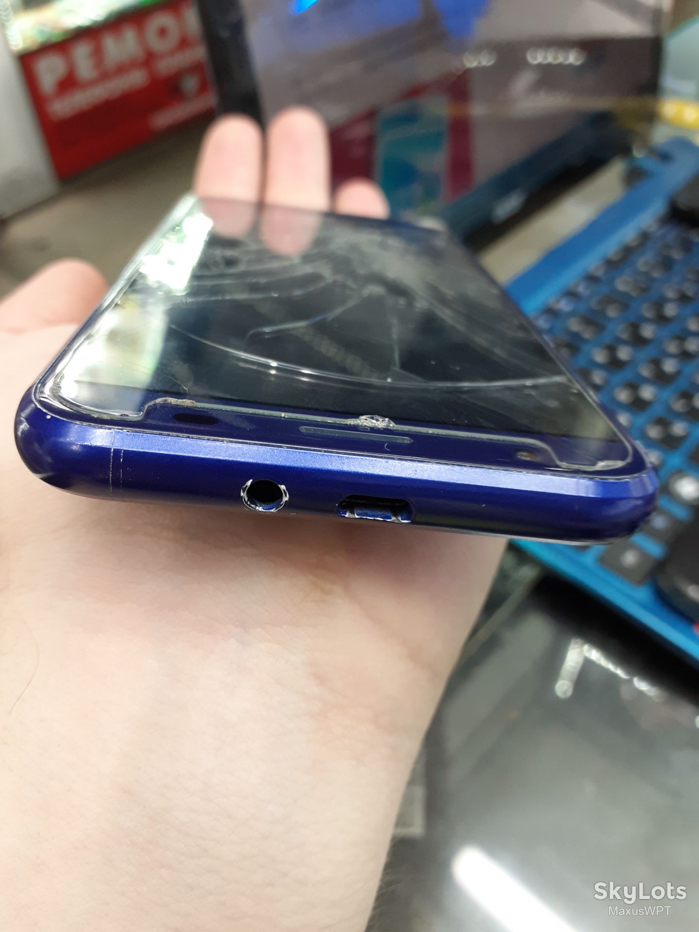 #1233 sklad DooGee X55 blue - фото фото фото 3