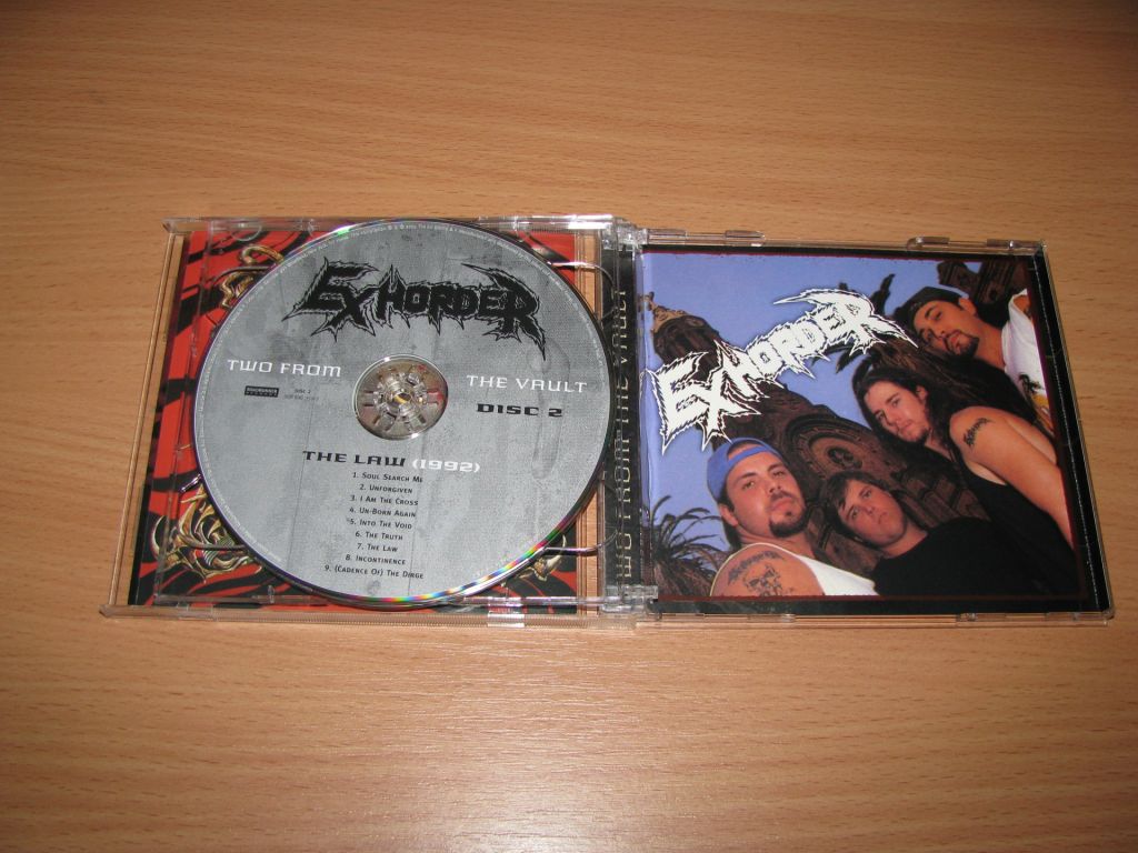 EXHORDER - Slaughter In The Vatican / The Law     (2003 Roadrunner USA  2CD SET) - фото фото фото 2