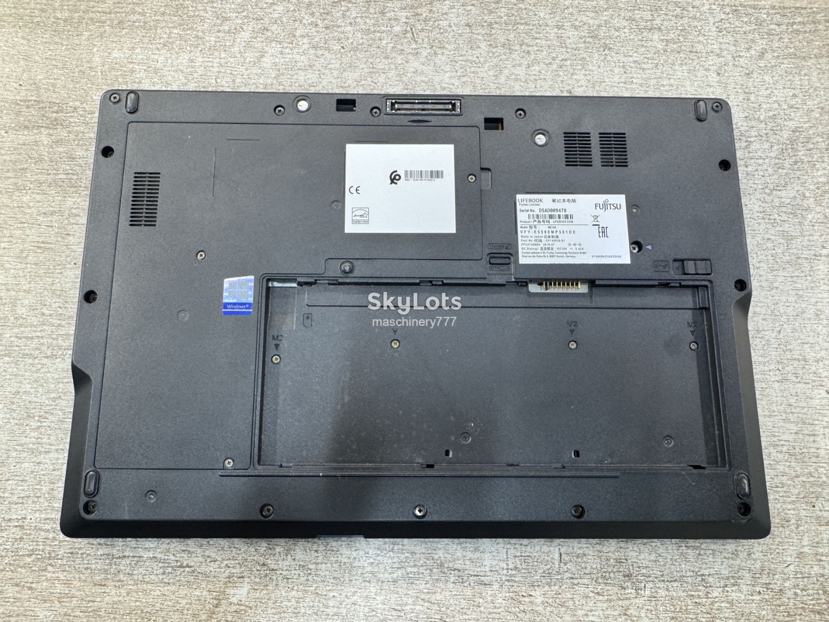 ноутбук fujitsu e558-intel core i5-8250u-8gb ram ddr4-№ss250 - фото фото фото 8