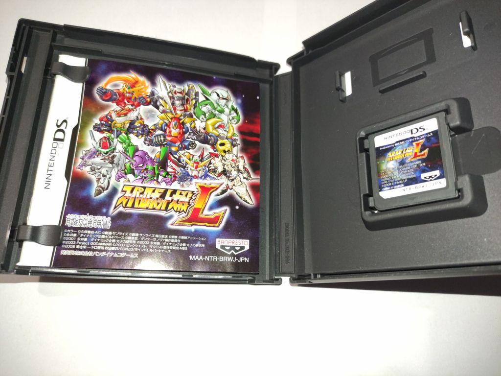 Super Robot Wars L Nintendo DS Японія б/в - фото фото фото 1