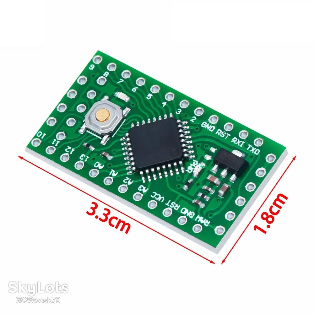 LGT8F328P LQFP32 5V MiniEVB Arduino  (аналог Pro Mini ATMeag328P) отладочная плата - фото фото фото 1