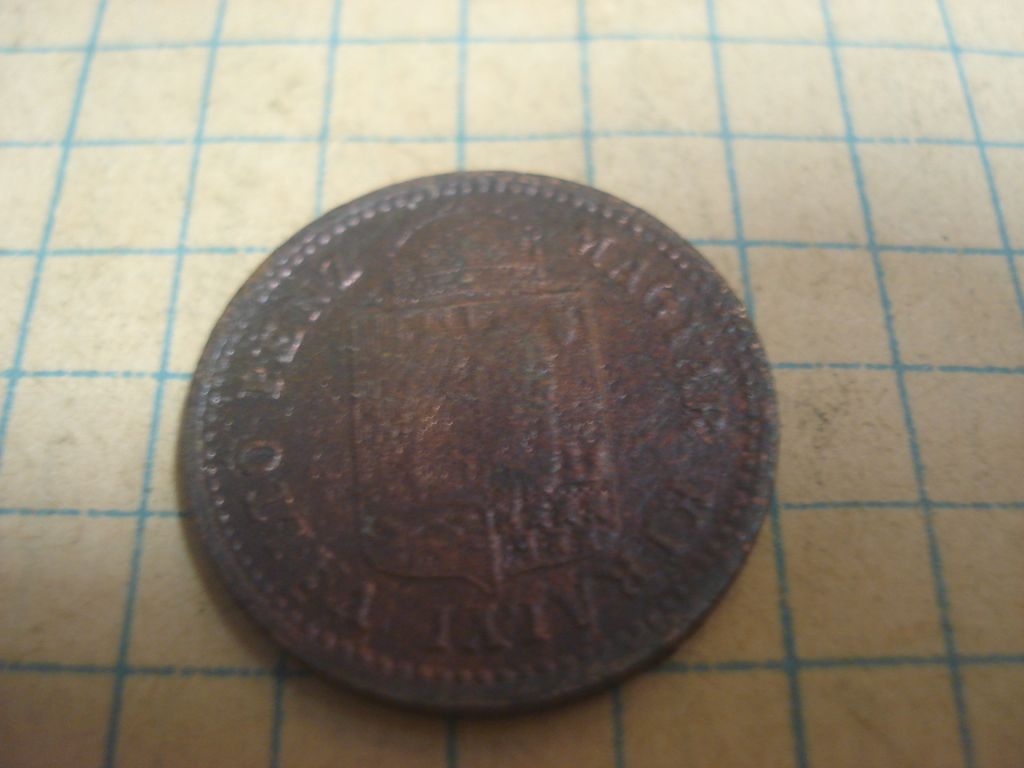 1крейцер 1886  Угорщина - фото фото фото 0