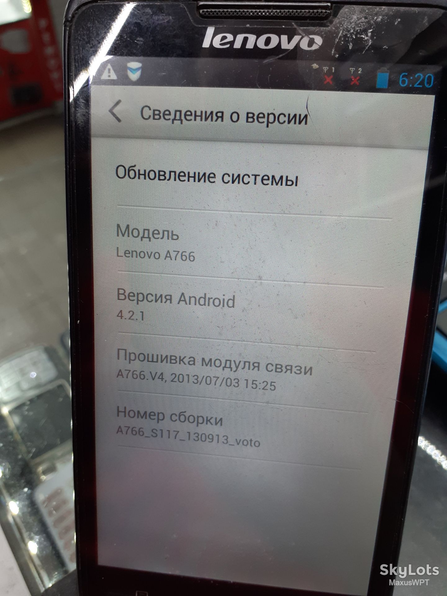 #1387 sklad Lenovo A766 Black - фото фото фото 2