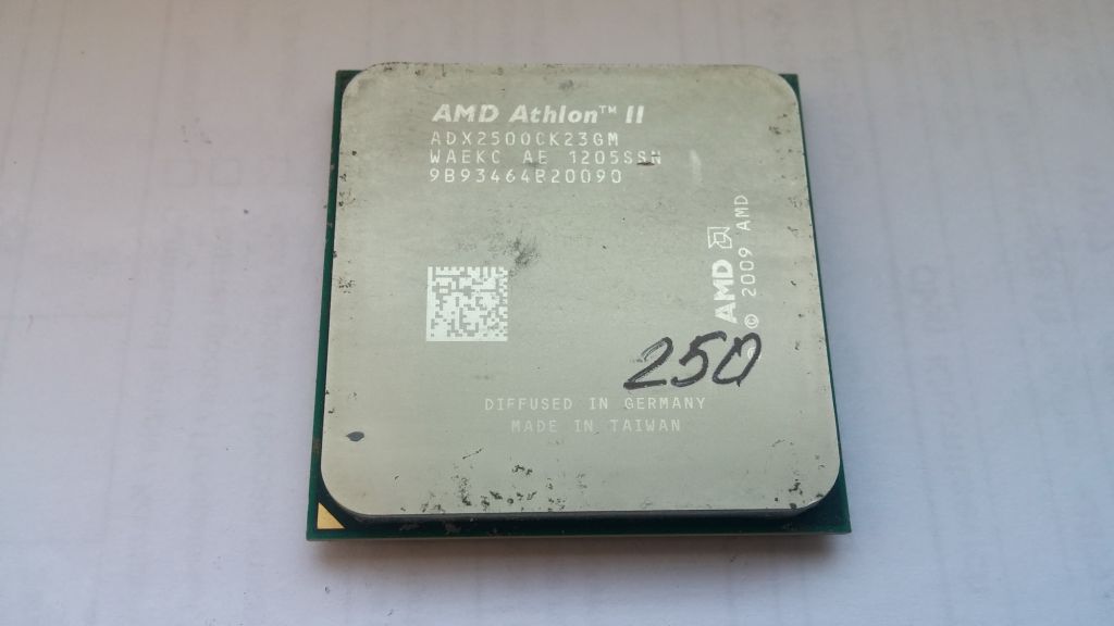 AMD Athlon II X2 250 3.00GHz/2MB/65W ADX2500CK23GM socket AM3 Вживане - фото фото фото 0
