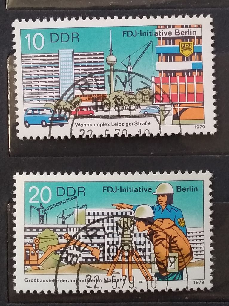 ГДР 1979 г - Инициатива FDJ в Берлине - фото фото фото 0