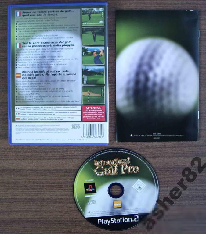 Игра на PS2 "International Golf Pro"       (PAL) - фото фото фото 1