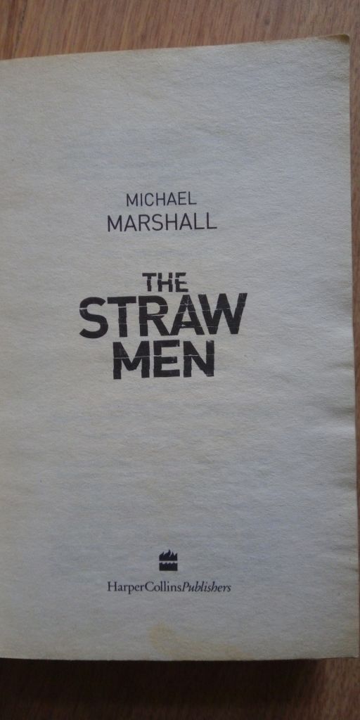 Straw Man The Michael Marshall English на Английском книга - фото фото фото 3