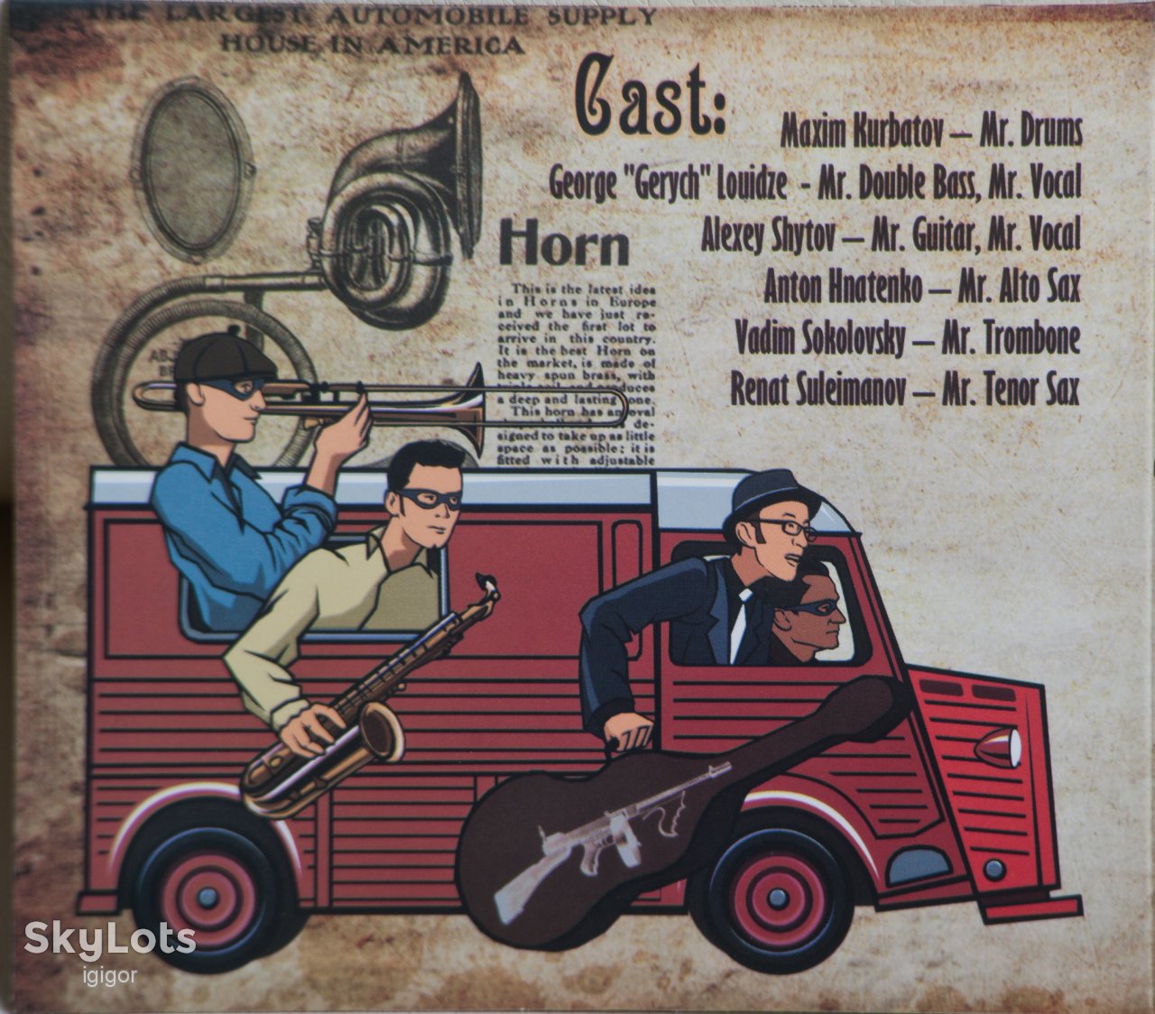 Banditoz Band ‎– Rhythm-Land CD  Rockabilly, Psychobilly Украина - фото фото фото 2