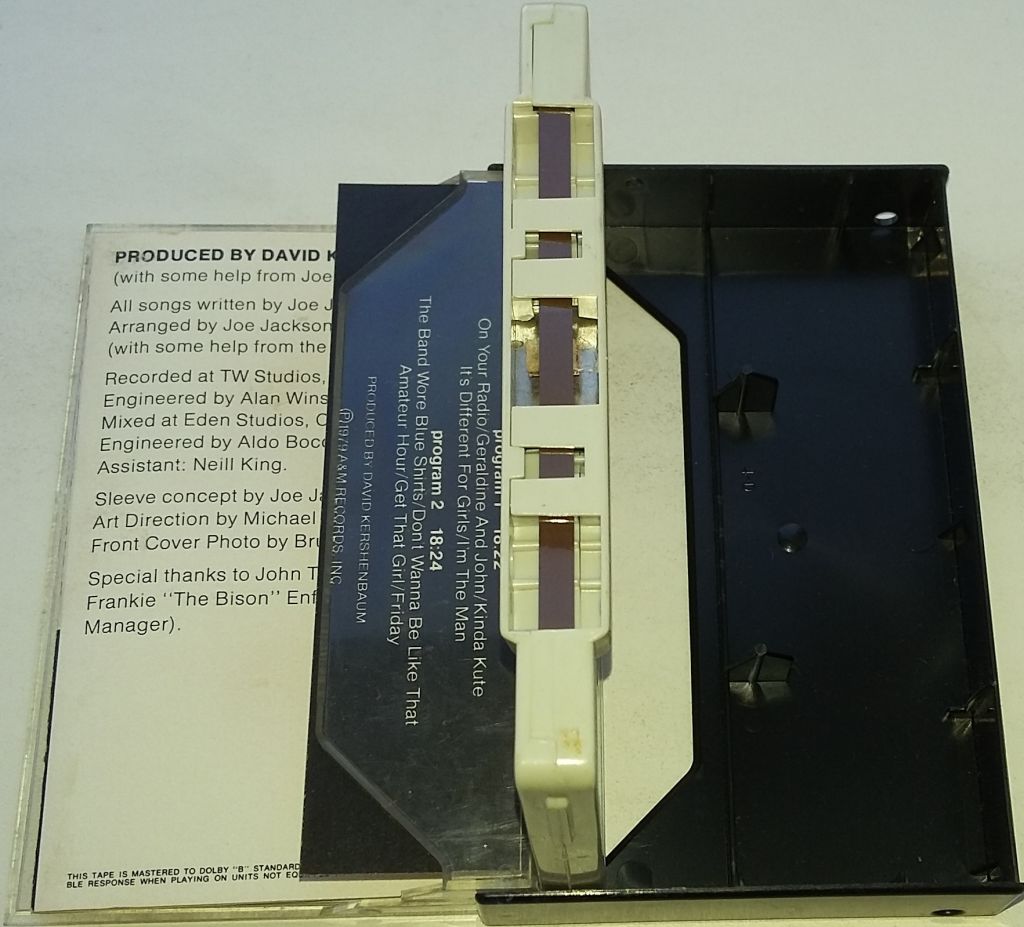 JOE JACKSON  I'm The Man. Cassette  (US) - фото фото фото 2