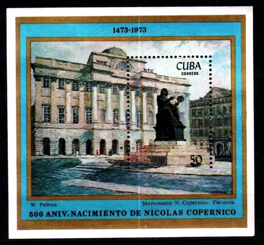 Космос . Куба 1973 г  MNH - блок - фото фото фото 0