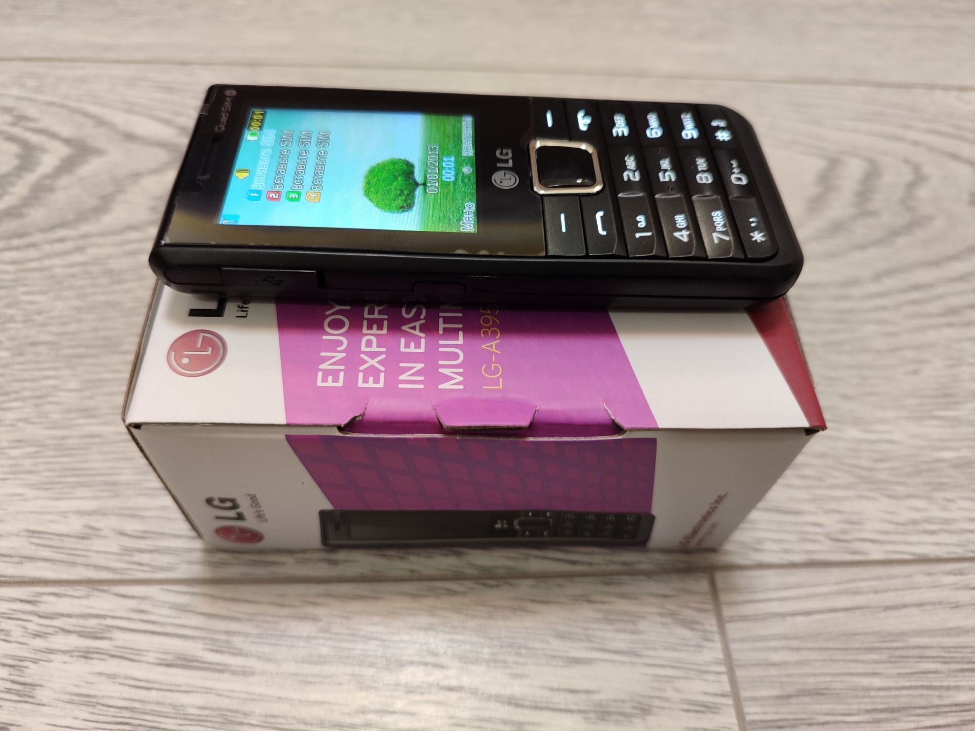 Lg A395 4 sim., оригинал, 1500 Mah - фото фото фото 1