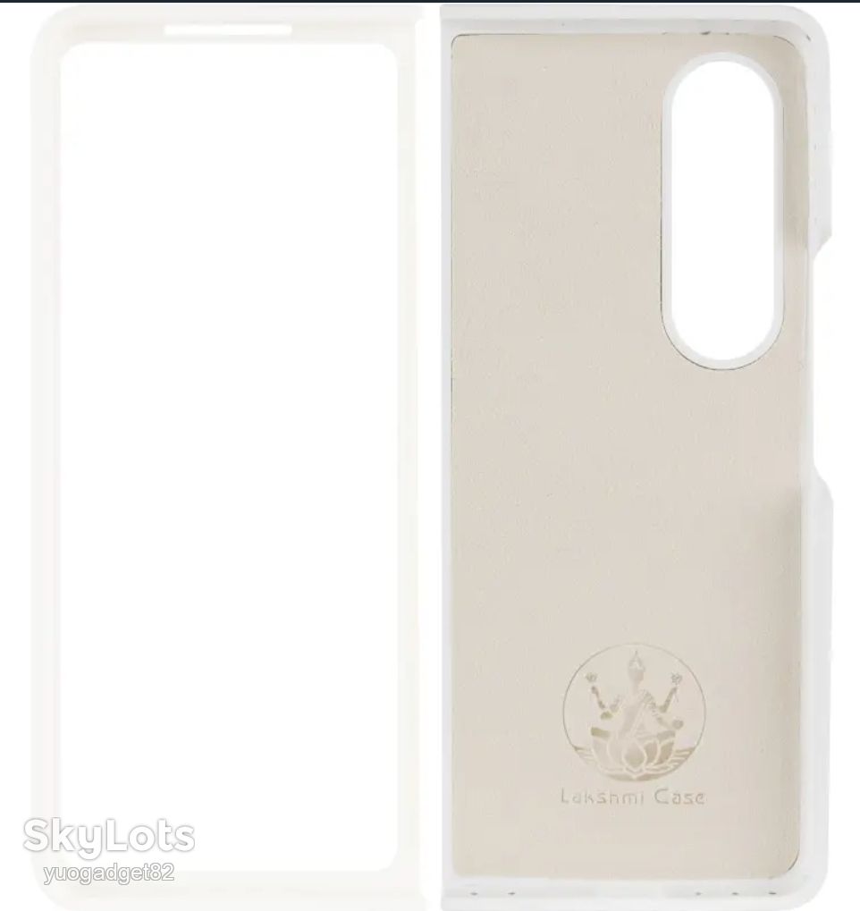 Чохол Foldables Silicone Cover Lakshmi   (AAA) для Samsung Galaxy Z Fold4  white - фото фото фото 0