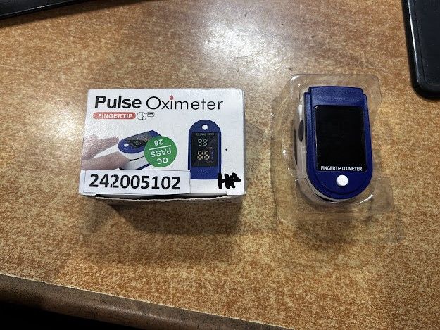 Пульсоксиметр Fingertip Pulse Oximeter LK87 № 242005102 - фото фото фото 0