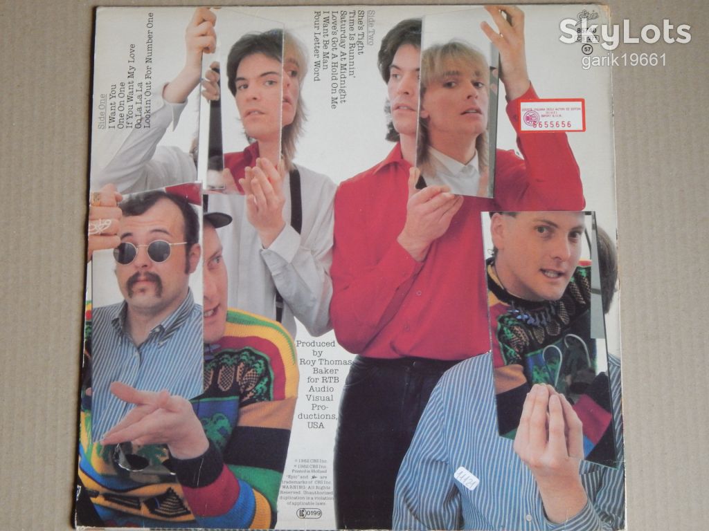 Cheap Trick ‎– One On One  (Epic ‎– EPC 85740, Holland) insert EX+/EX+ - фото фото фото 1