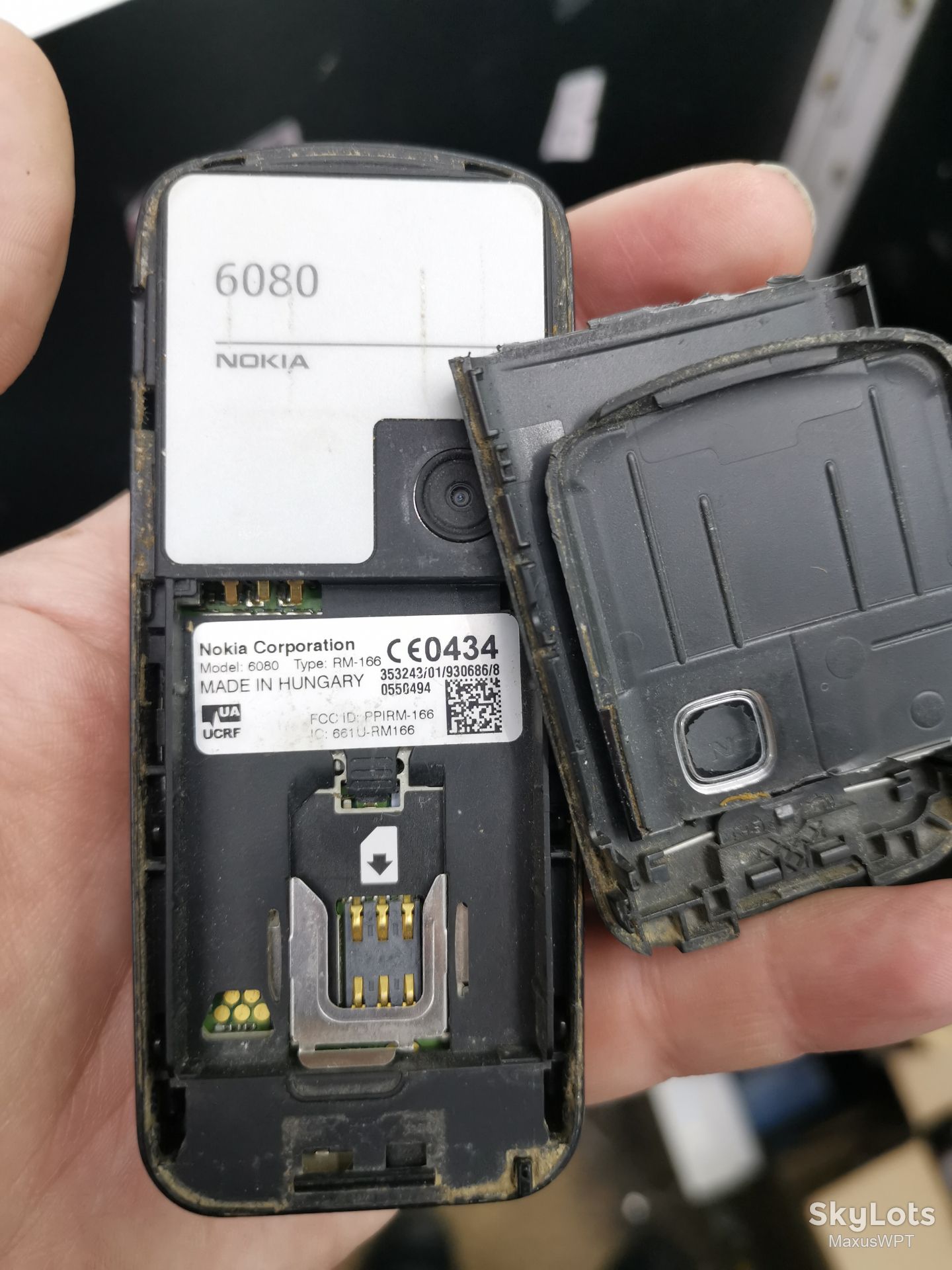 #896 sklad Nokia 6080 Black 1 - фото фото фото 1