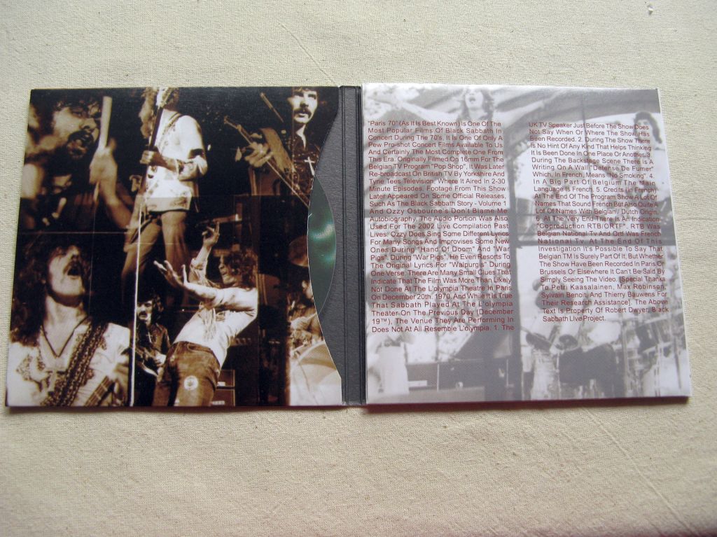 CDLP Black Sabbath. Past Lives. Volume Two. CD+DVD. 1970/2005. - фото фото фото 1