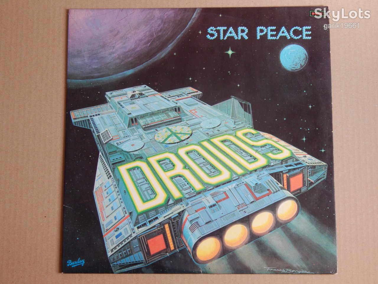 Droids ‎– Star Peace   (Barclay ‎– B-0221, Greece) EX+/EX+ - фото фото фото 0