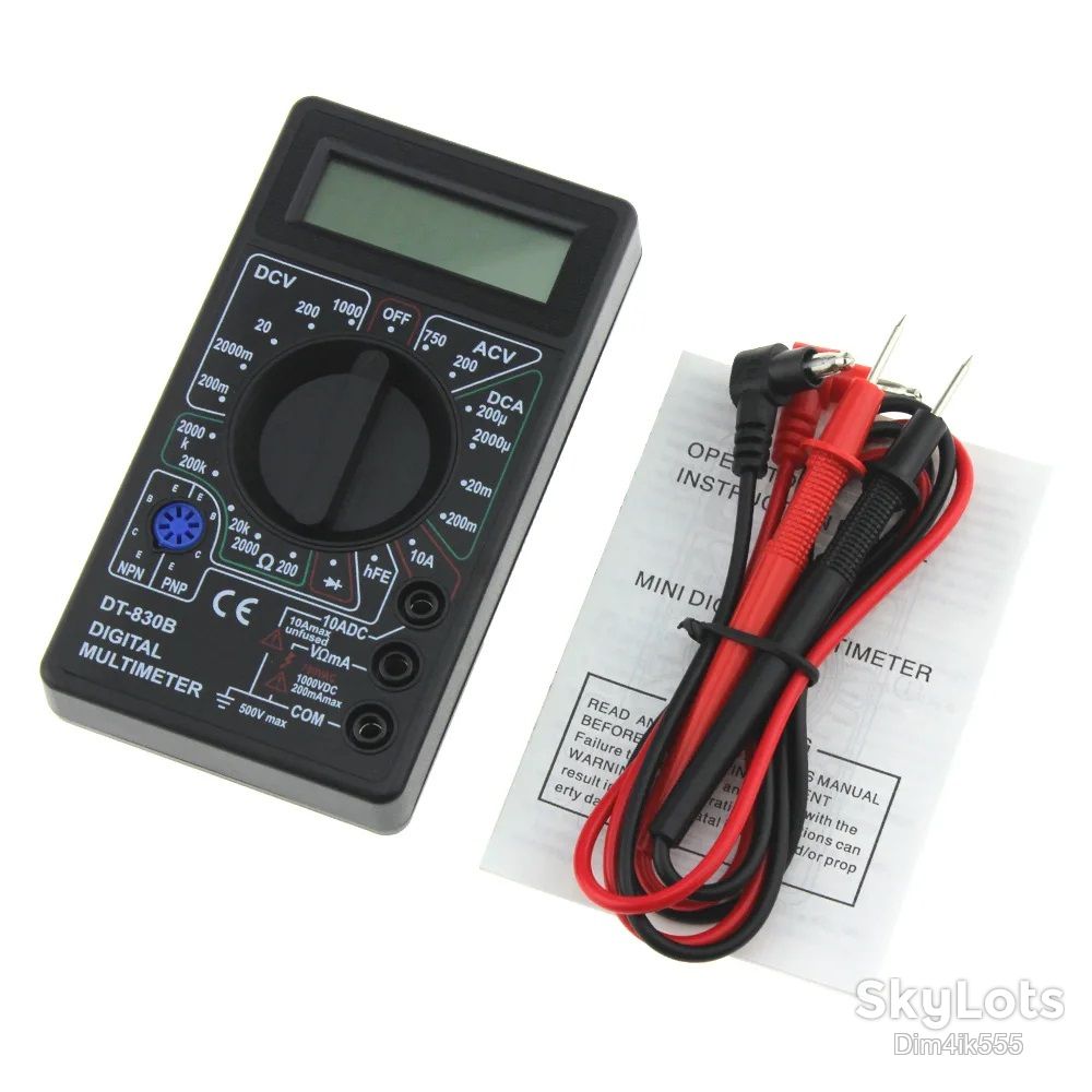 Мультиметр DT-830B - фото фото фото 10