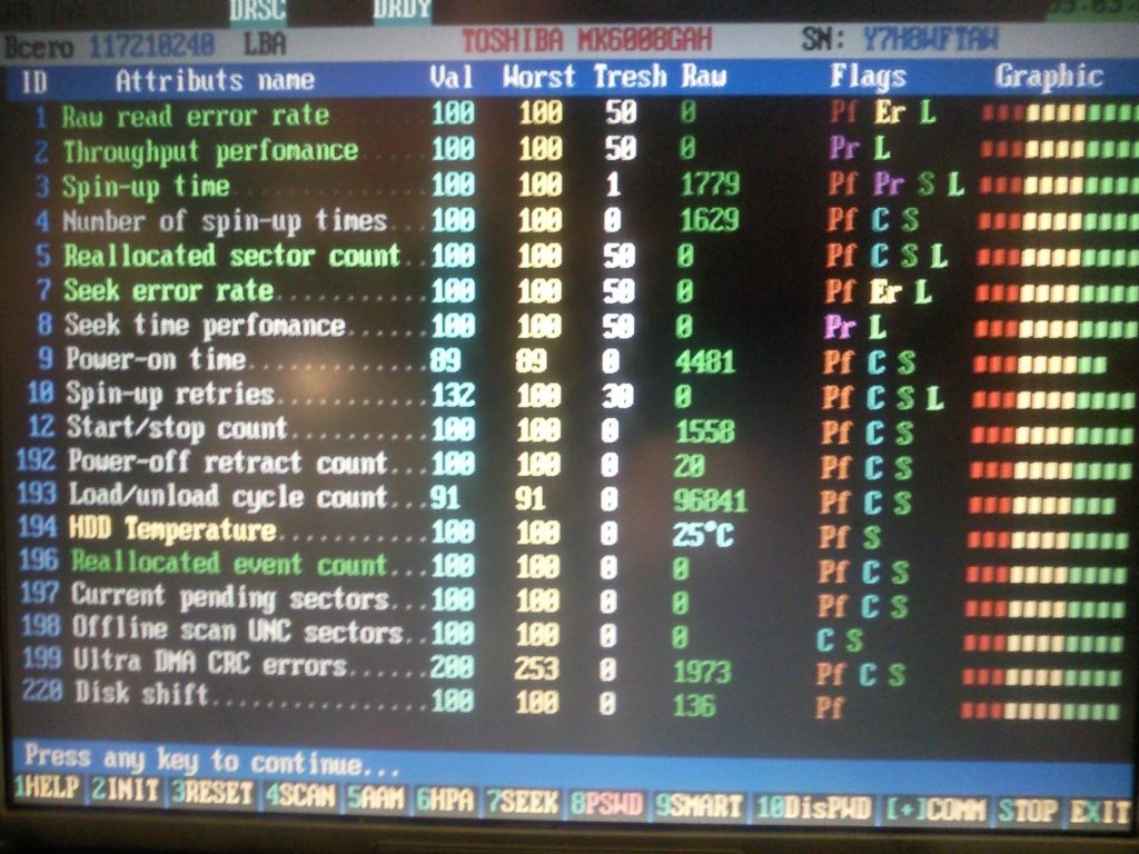 HDD 1.8" ZIF IDE Toshiba MK6008GAH 60GB - фото фото фото 3