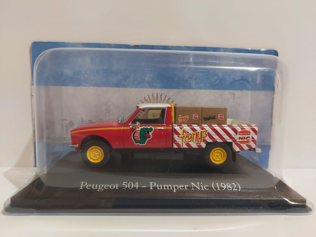 Altaya 1:43 Peugeot 504, Pumper Nic  (1982) - фото фото фото 2