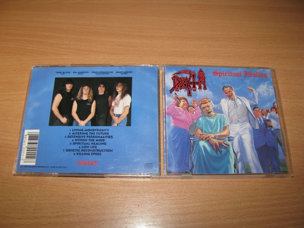 DEATH - Spiritual Healing    (1990 Combat 1st press,USA) - фото фото фото 0