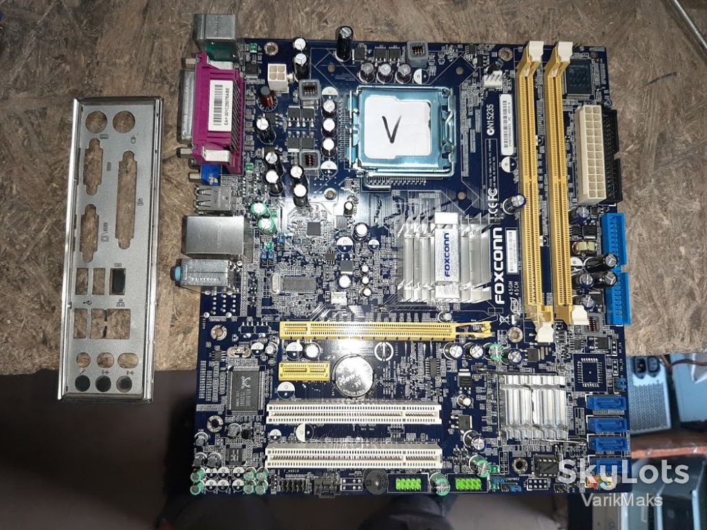 Мат. плата Foxconn 45CM-S LGA775 PCI-E+SVGA+GbLAN SATA MicroATX 2DDR2 - фото фото фото 0
